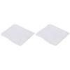 Italbaby Baby Minder 030.0060-05 Lenzuolo Inferiore Con Elaastici Per Carrozzina, color Bianco, 30x30x30 cm (Confezione da 2)