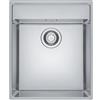 Franke MRX 210-40 TL Maris Lavello da Incasso 1 Vasca Semifilo Filotop Acciaio Inox 43x51 cm colore Inox Satinato