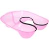 WOONEKY Vassoio per Colorazione Chioma Supporto Collo in ABS Rosa | Parrucchieri e Fai, Facile da Riporre, Non Si Deforma, Leggero da Trasportare
