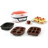 Tefal Cake Factory Tutti Frutti KD801510 - Robot Cuocere Torte 1100 W, 5 programmi automatici + modalità manuale, incluso cofanetto 3 stampi bianchi/corallo, cottura senza preriscaldamento