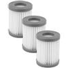 KEYKAO (3 pezzi) M320 Filtri HEPA di ricambio compatibili con l'aspirapolvere robot Lefant M320/ M320G, kit filtri, filtri verticali, filtri a cartuccia, filtro per aspirapolvere, kit accessori filtri