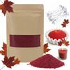 G GOOD LUCK Cera di sabbia per candele, 1 kg, con 50 stoppini, cera perlata per kit fai da te, granuli riutilizzabili per decorazioni per la casa, centrotavola per matrimoni, decorazioni da tavola (rosso)