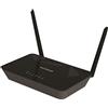 Netgear D1500 Modem con Router Integrato, Wi-Fi N300 Mbps, ADSL2+, 2 Porte Fast Ethernet, 2 Antenne Esterne, Nero