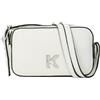 KARL LAGERFELD JEANS Borsa per fotocamera da donna con logo K, taglia unica