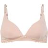 Dorina Reggiseno Donna Samara Misto Cotone Senza Ferretto, Coppe Intere, Imbottitura Leggera, Liscio per T-Shirt, Rosa