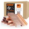 KAMSIN KAMISIN 3515 16GA Graffette rame 34,7x15mm 2000 per cartoni & imballaggi | 34,7mm corona e 15mm gamba. Rame anti-ruggine. Resistenti e durevoli. Compatibili HB3515. Per scatole, magazzini e trasporto