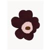 Marimekko Tappetino da bagno in cotone Unikko - Viola