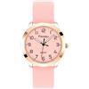 Facasu Orologio Analogico Ragazze,Donna Signore,Impermeabile, Casual,Quadrante Luminoso al Quarzo,Cinturino Morbido Comodo,Facile da Leggere Ragazze Adolescenti Studentesse dai 12 anni in su