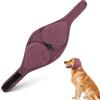 Adiwo Copriorecchie Cuffie Per Cani Antirumore Spesso e caldo,rosso scuro,M | Paraorecchie per Cani Antirumore, Cuffia calmante per cani con cappuccio con Nastro Autoadesivo Regolabile per temporali