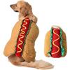 BEAHING Costume da cane, costume da hot dog Divertente animale domestico per cani o gatti (L)