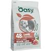 Generic OASY Cane MONOPROTEIN FORMULA - Puppy & Junior Medium/Large Agnello | alimento secco completo per cuccioli di taglia media/grande, monoproteico, 1 confezione da 2kg.