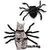 AEIOPRS Costume Ragno Halloween per Cane Gatto, S, 1 Pezzo, Tuta Spettacolare con Zampe Flesse per Festa e Foto