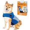 ThunderShirt Breeze - Gilet per cani, taglia M, colore azzurro cielo, in tessuto a rete extra traspirante, per alleviare l'ansia e lo stress quotidiano e calmante durante tempeste di tuoni e fuochi