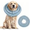 LUPATDY Collare protettivo per cani, impermeabile, regolabile, morbido, imbottito, con coulisse, per il recupero dopo il recupero (azzurro, XL)