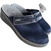 new confort Ciabatte donna comfort punta chiusa ARMONY tomaia automodellante brillante regolabile e plantare estraibile