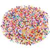 QUARKZMAN 6 Confezioni Granelli Finti Granuli Corti 2 Fette Multicolore | Di Argilla Polimerica, Per Nail Art DIY Artigianato Custodie Telefono Shaker Card Riempitivo