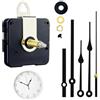 Thryvix Movimento Orologio al Quarzo Silenzioso, meccanismo da Parete con lancette e Albero 31 mm, Kit Ricambio per Riparazione Fai da Te, casa Ufficio Cucina Soggiorno