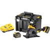 DEWALT DCG200T2-QW Scanalatrice 54V XR FLEXVOLT 125 mm, 2 batterie FLEXVOLT 6Ah
