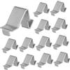 HOMOCONO 12 pezzi Accessori Per Armadio Metallico Clip Clip In Metallo Per Scaffali Armadio Staffa Per Armadio Armadio Per Organizzazione Archivio