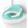 Kidiyana Copriwater per bambini, per bambini, con imbottitura morbida e rimovibile, riduttore per WC antiscivolo e stabile, forma ergonomica per un allenamento confortevole, 1-5 anni