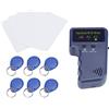 Lrtzizy Copiatore di schede RFID portatile 125 KHz ID (EM4100/HID/AWID) Duplicator Reader Writer con 6 scrivibili + 6 carte scrivibili