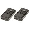 Cardin 2 telecomandi Cardin S466-TX2, trasmissione radio 27,195 MHz. Telecomando per garage S466 TRQ466200