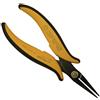 Piergiacomi - PN2006 Pinza Lunga 160mm con becchi a Punta Lisci - Lunghezza punta 28mm, Spessore punta 1,2x1mm - Adatta alle Aree difficilmente accessibili - Arancione - Made in Italy