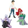 Bullyland Set Disney La Sirenetta con Ariel, Principe Eric e Ursula - 3 Personaggi Dipinti a Mano, Senza PVC, Figure Collezionabili per Bambini e Cake Design, 3+