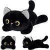 Yesmoyhe Peluche a forma di gatto siamese, 20 cm Peluche Gatto, Simpatico peluche a forma di gatto, Gatto Bambola Peluche del Cartoni Animati, per Regalo Compleanno Ragazzi e Ragazze