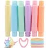 LOMIMOS 24 tubetti pop tubes, mini tubetti sensoriali, giocattolo colorato