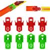 BOXOB 8 Adattatori Piste Giocattolo per Hot Wheels (2 Stili) | Connettori per Piste da Corsa, Pezzi di Ricambio Connettori Pista per Layout Misti e Costruzioni Personalizzate