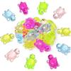 Ballery 20 Mini Tartaruga Squishy da Spremere, Gioco Sensoriale Antistress | Tartaruga squishy morbide da spremere, gioco sensoriale antistress per bambini, ideale per feste, premi e piccoli regali