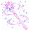 LQTSLFM Bacchetta Magica Bambina Luminosa Rosa Bacchetta Magica Fiocco di Neve con Suoni e Luce per Compleanno, Cosplay, Halloween