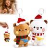 NAVESO 2 Pezzi Bubu Dudu Peluche, 10cm Bubu e Dudu Panda Peluche, B | NAVESO Simpatico Peluche, Peluche Orso per Regali di Compleanno