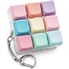 Ouligay Tastiera Fidget, Fidget Toys, Tastiera Fidget, Tastiera Pendente, Tastiera Portachiavi per Decompressione, Consumo di Tempo Clicker Tasti Giocattolo