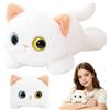 Yesmoyhe Peluche a forma di gatto siamese, 20 cm Peluche Gatto, Simpatico peluche a forma di gatto, Gatto Bambola Peluche del Cartoni Animati, per Regalo Compleanno Ragazzi e Ragazze