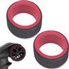 RcThjia 2Pcs RC Modelli Auto Trasmettitore Volante Schiuma Grip Hand Wheel Spugna | Adatto per Deadbolt JLU C10 Bronco Gladiator Axial 1/24 RC Crawler, Plastica Assemblato Portale Asse Sostituzione per