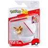 Pokémon Clip 'N' Go Eevee e Premier Ball | Include personaggio da battaglia da 5 cm e accessorio Premier Ball