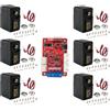 Stemedu Feetech STS3215 Serial Bus Smart Servo 7,4 V 19 kg encoder | Rotazione continua a 360°, per robotica, bus seriale, encoder magnetico, 19 kg di coppia URT-2 Servo Control Board