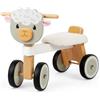 Bigjigs Toys Cavalca sulle pecore - La mia prima bici senza pedali per bambini, Triciclo in legno, Veicoli per animali per bambini, Sviluppa capacità motorie generali, Regali per i più piccoli, Età 18