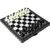 DHVBC Mini Scacchi Magnetici Pieghevole Set, Portatile, 13 x 13 cm, per Adulti | Scacchi Magnetici Pieghevoli da Viaggio, Gioco da Tavolo, Compatto, per Famiglie, Vacanze, Feste e Party