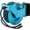 HAZET Avvolgitubo per aria compressa, aperto, 20 m, diametro interno 13 mm | Diametro del tubo: 13 mm, lunghezza del tubo: 20 m, peso: 18,2 kg, massimo Pressione di esercizio 20 bar