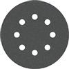 Bosch 5x Disco per levigatura PRO F355 per levigatrici rotoorbitali | per Calcestruzzo, Pietra dura, Grano 240, Professional Accessorio levigatrice rotoorbitale