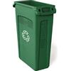 Rubbermaid Slim Jim® con condotti di ventilazione 87 litri