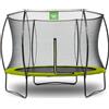 Exit Toys Trampolino EXIT Silhouette ø244 cm, con gambe, rotondo, per bambini, verde