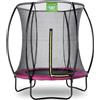 Exit Toys Trampolino EXIT Silhouette ø183 cm, con gambe, rotondo, per bambini, rosa
