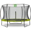 Exit Toys Trampolino EXIT Silhouette ø305 cm, con gambe, rotondo, per bambini, verde