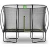 Exit Toys Trampolino EXIT Silhouette 214x305 cm, con gambe, rettangolare, per bambini, nero