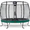 Exit Toys Trampolino EXIT Elegant Premium ø305 cm, con rete di sicurezza, rotondo, verde
