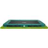 Salta 5838G, Trampolino fuori terra, rettangolare, 120 kg, 5 anni, verde